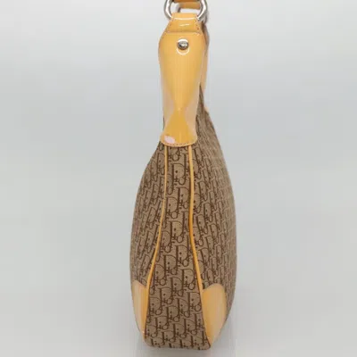 Pre-owned Dior Street Chic Hobo Beige Canvas Shoulder Bag () In Sand