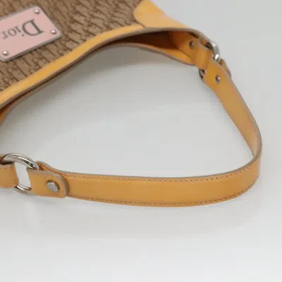Pre-owned Dior Street Chic Hobo Beige Canvas Shoulder Bag () In Sand