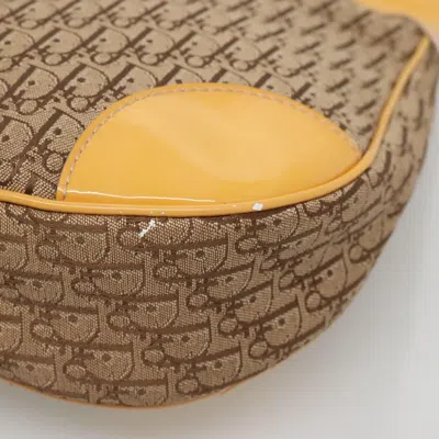 Pre-owned Dior Street Chic Hobo Beige Canvas Shoulder Bag () In Sand