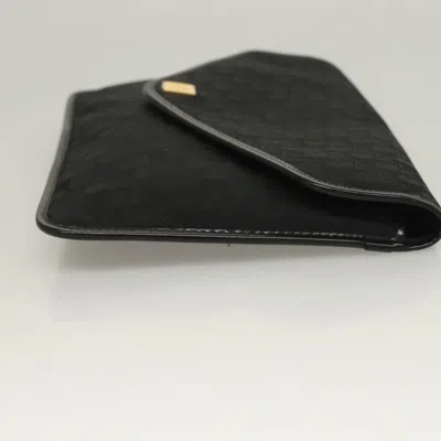 Pre-owned Dior Trotter Black Canvas Clutch Bag ()