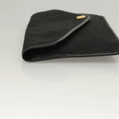 Pre-owned Dior Trotter Black Canvas Clutch Bag ()