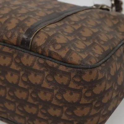 Pre-owned Dior Trotter Brown Canvas Tote Bag ()