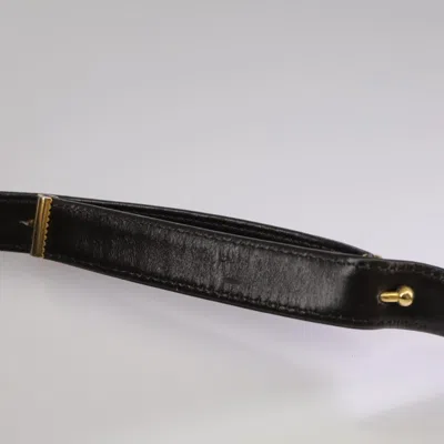 Pre-owned Dior Trotter Canvas Shoulder Bag Gold Canvas Shoulder Bag ()