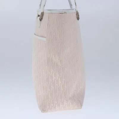 Pre-owned Dior Trotter Pink Canvas Tote Bag ()