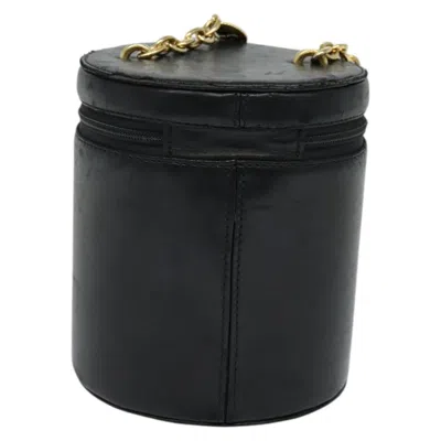 Pre-owned Dior Vanity Black Leather Clutch Bag ()