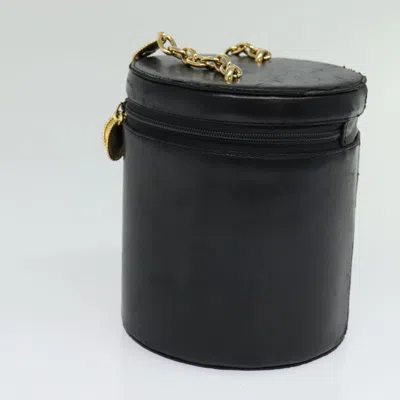 Pre-owned Dior Vanity Black Leather Clutch Bag ()