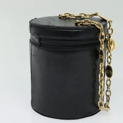 Pre-owned Dior Vanity Black Leather Clutch Bag ()