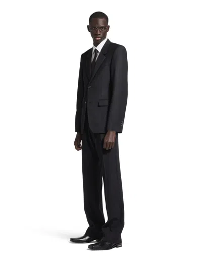Balenciaga Standard Tailored Jacket Clothing In Black