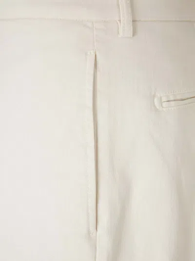Berwich Flap-pocket Trousers In Neutral