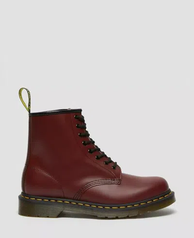 Dr. Martens 1460 Combat Boots In Burgundy