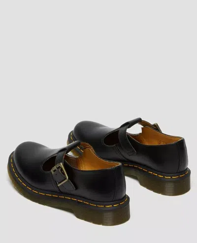 Dr. Martens Flat Shoes In Black