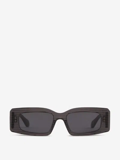Alaïa Rectangular Sunglasses In Black