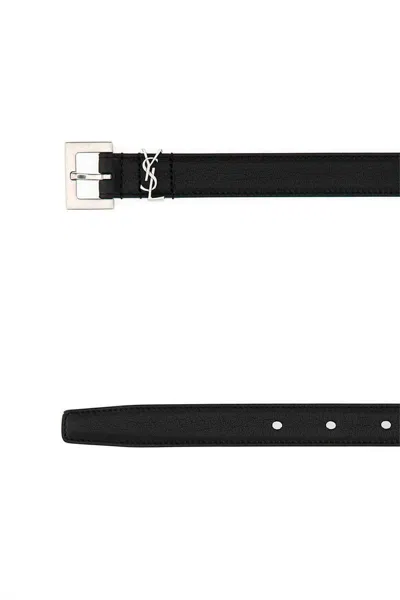 Saint Laurent Belt In Black