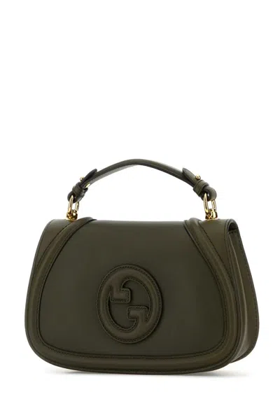 Gucci Blondie Medium Handbag In Green