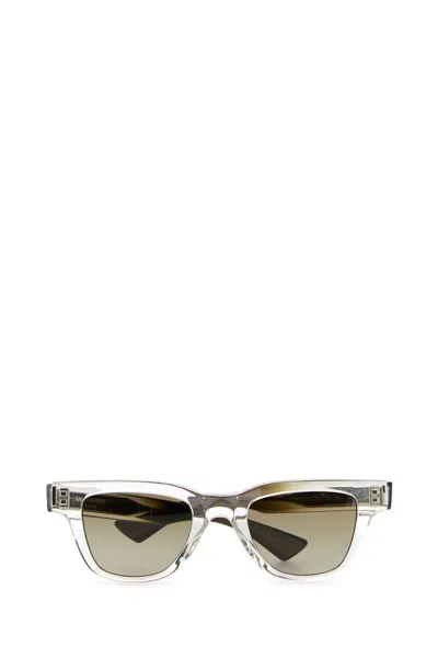Saint Laurent Transparent Acetate Sl 789 Sunglasses In White