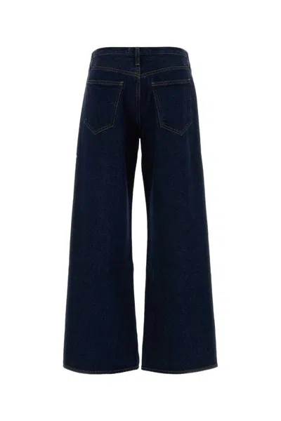 Agolde Belt Loops Jeans In Blue