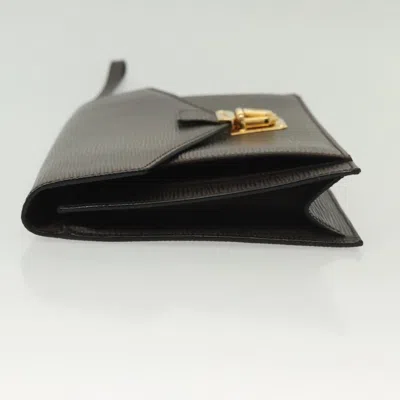 Pre-owned Fendi Brown Leather Clutch Bag ()