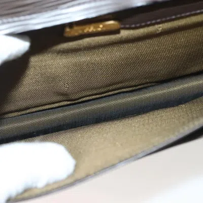 Pre-owned Fendi Brown Leather Clutch Bag ()