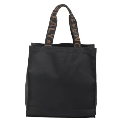 Pre-owned Fendi Cabas Black Synthetic Tote Bag ()