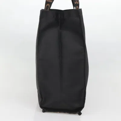Pre-owned Fendi Cabas Black Synthetic Tote Bag ()