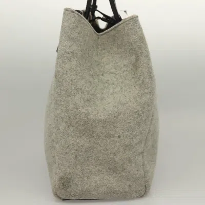 Pre-owned Fendi Gray Wool Tote Bag ()