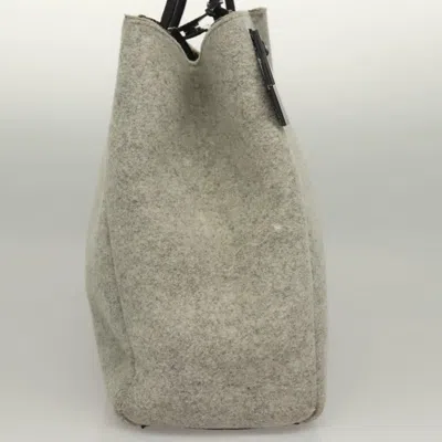 Pre-owned Fendi Gray Wool Tote Bag ()