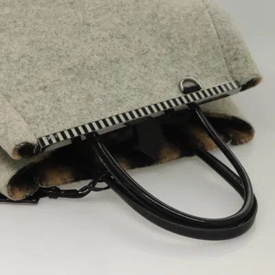 Pre-owned Fendi Gray Wool Tote Bag ()