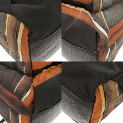 Pre-owned Givenchy Black Nylon Leather Backpack ()