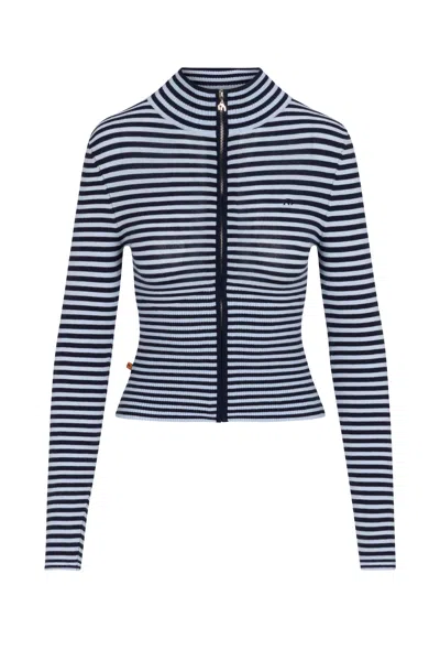 Ho25 Vlad Zip Up In Black