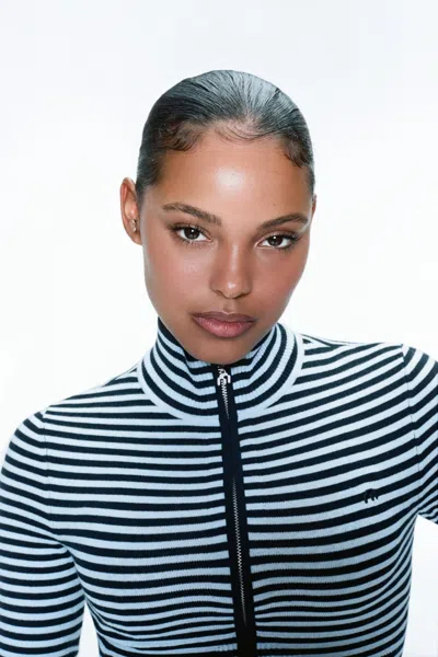 Ho25 Vlad Zip Up In Black