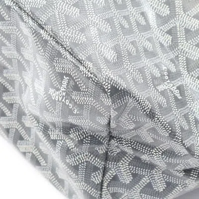 Pre-owned Goyard Gray Multi-color Coated Canvas Leather Tote Bag ()