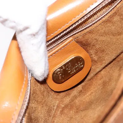 Pre-owned Gucci -- Brown Leather Shoulder Bag ()