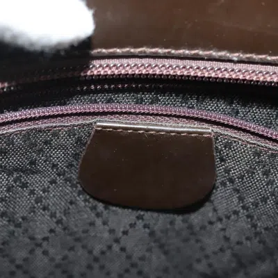 Pre-owned Gucci Bamboo Brown Nylon Tote Bag ()