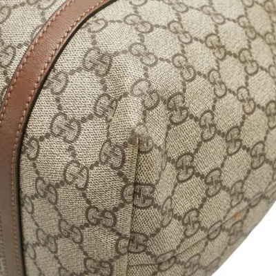 Pre-owned Gucci Beige Brown Leather Tote Bag ()