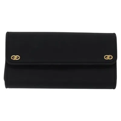 Pre-owned Gucci Black Canvas Clutch Bag ()