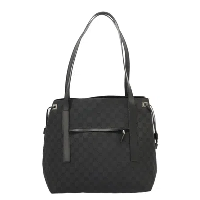 Pre-owned Gucci Black Canvas Shoulder Bag ()