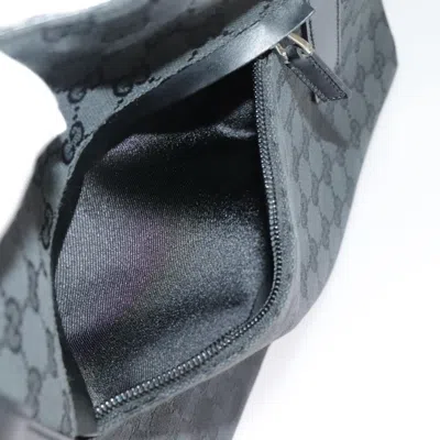 Pre-owned Gucci Black Canvas Shoulder Bag ()