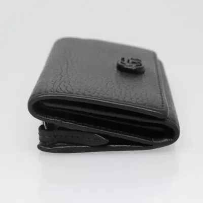 Pre-owned Gucci Black Leather Wallet  ()