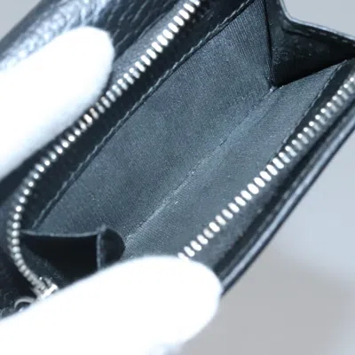 Pre-owned Gucci Black Leather Wallet  ()