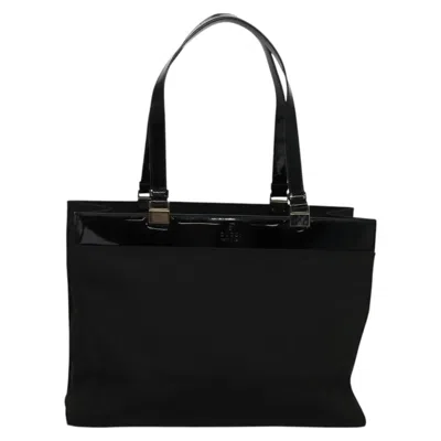 Pre-owned Gucci Black Nylon Tote Bag ()