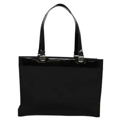 Pre-owned Gucci Black Nylon Tote Bag ()