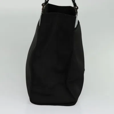 Pre-owned Gucci Black Nylon Tote Bag ()