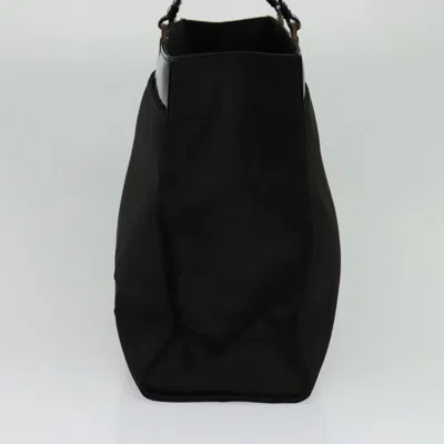 Pre-owned Gucci Black Nylon Tote Bag ()