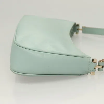 Pre-owned Gucci Blue Leather Shoulder Bag ()