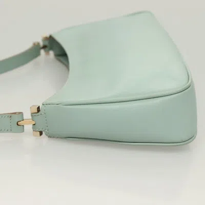 Pre-owned Gucci Blue Leather Shoulder Bag ()