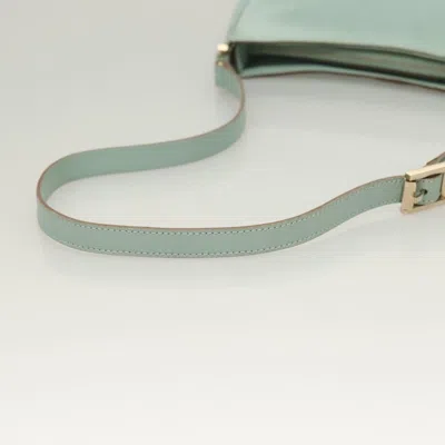Pre-owned Gucci Blue Leather Shoulder Bag ()