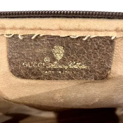 Pre-owned Gucci Brown Gg Canvas Shoulder Bag ()