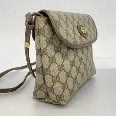 Pre-owned Gucci Brown Pvc Shoulder Bag ()