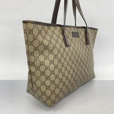 Pre-owned Gucci Brown Pvc Tote Bag ()