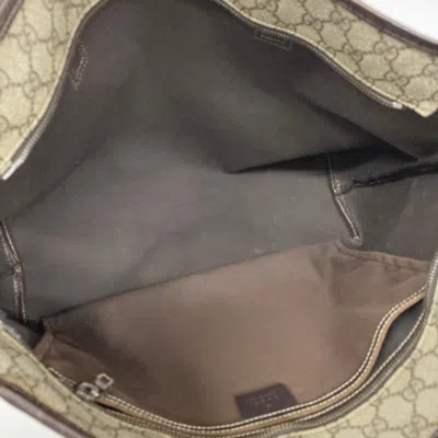 Pre-owned Gucci Brown Pvc Tote Bag ()